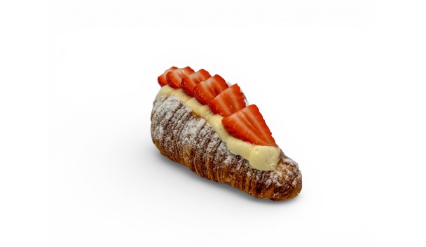 Room croissant aardbei
