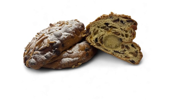 Kerst stol met noten groot